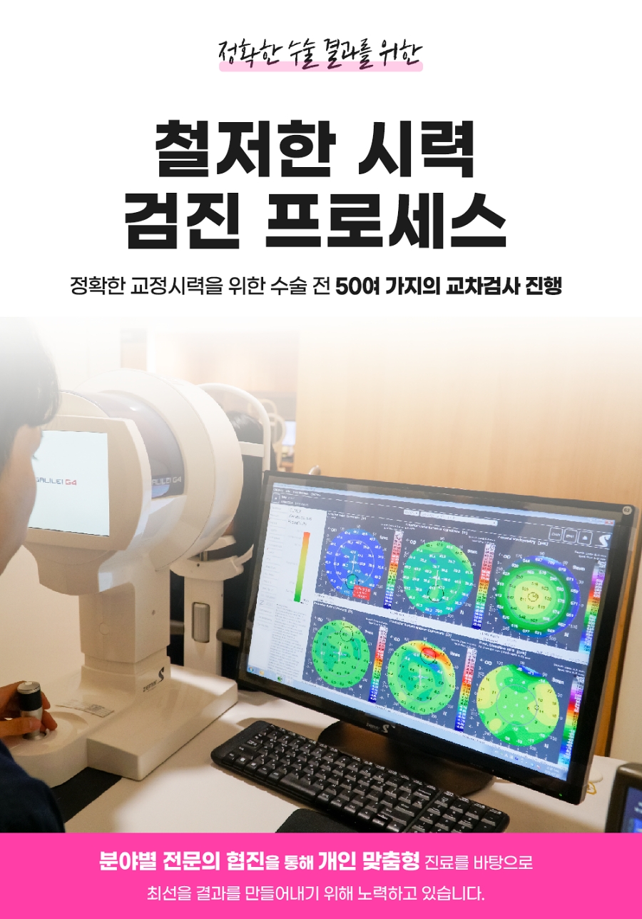 시력검진과정