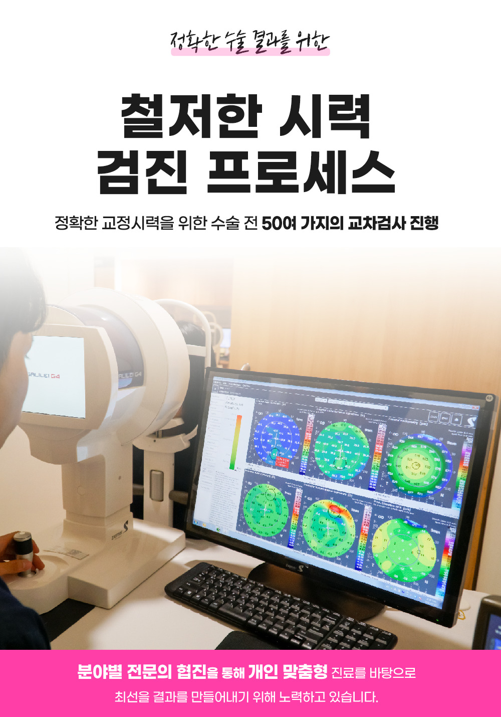 시력검진과정