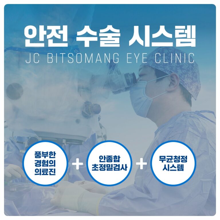 ICL 수술 후 며칠 만에 일상 복귀, 여의도시력교정 회복 타임라인
