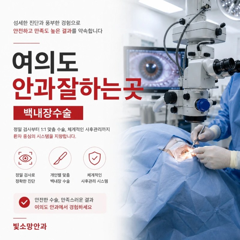 백내장 정밀검사