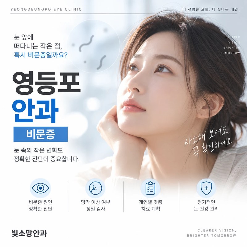 영등포안과 비문증